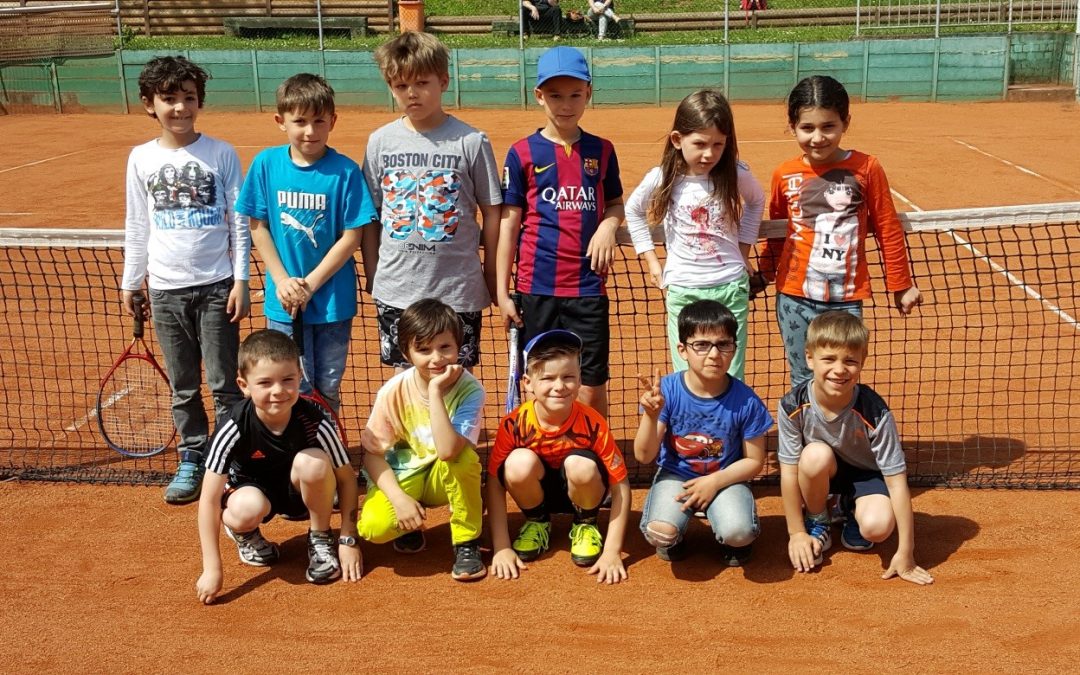 Gemeinsames Tennisprojekt mit der Nachmittagsbetreung der GS Heusweiler-Dilsburg